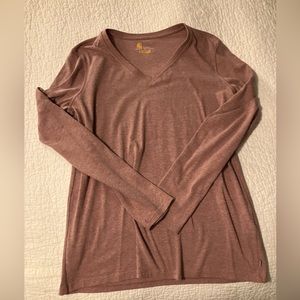 Carhartt Women's Long Sleeve Tee - Pink